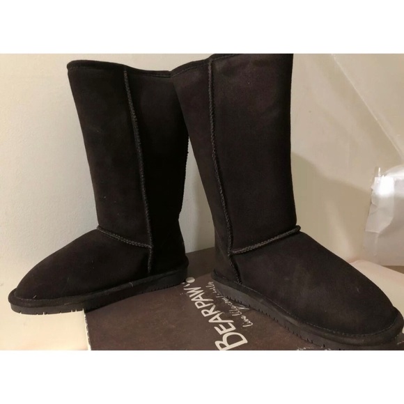 Bearpaw Emma Tall Chocolate womens 5 - Picture 4 of 6